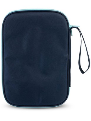 Ovitek za namizno teniški lopar GEWO Double cover Stripes Navy