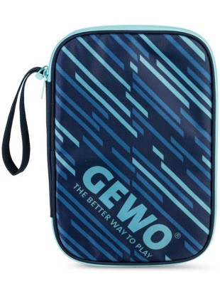 Ovitek za namizno teniški lopar GEWO Double cover Stripes Navy