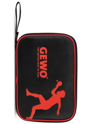 Ovitek za namizno teniški lopar GEWO Single cover Nova Black/Red