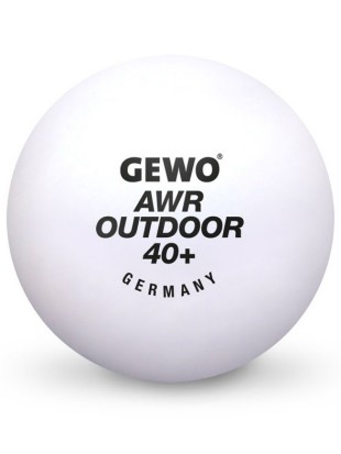 Žogice za namizni tenis GEWO AWR Outdoor 40+