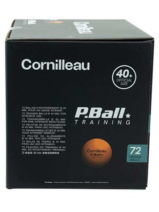 Žogice za namizni tenis Cornilleau P-BALL ABS Training* x72 oranžne