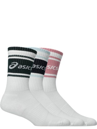 Asics nogavice 3pack asics logo crew sock neptune