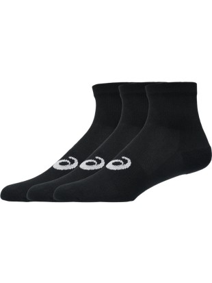 Asics nogavice 3PPK quarter sock performance Black