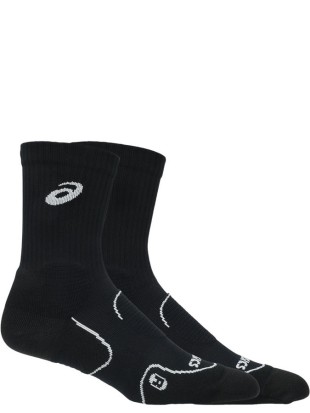 Asics nogavice Court + tenis crew sock Performance black