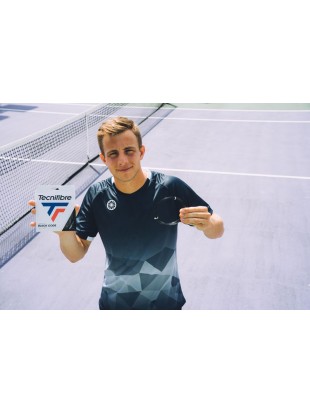 Tenis struna Tecnifibre Black Code - kolut 200m - LIME