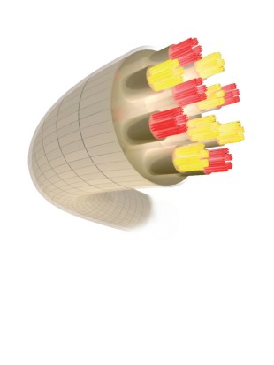 Tenis struna Tecnifibre Duramix HD črna - kolut 200m