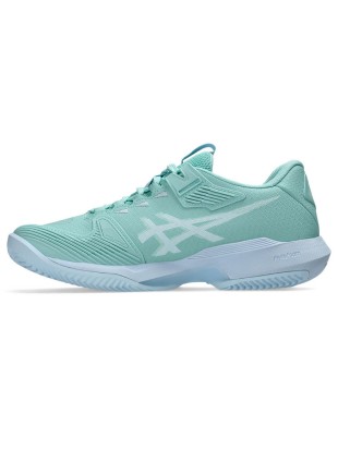 Ženski tenis copati ASICS Gel Solution Speed FF 4 CLAY Oasis Green
