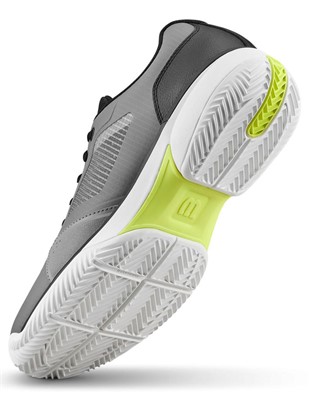 Tenis copati Wilson Rush Lite 5 Clay Titanium / Black / Safety Yellow