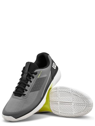 Tenis copati Wilson Rush Lite 5 Clay Titanium / Black / Safety Yellow