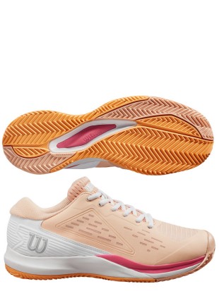 Ženski tenis copati Wilson Rush Pro ACE Clay peach