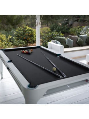 Cornilleau Hyphen biljard miza – bela z dark grey podlogo