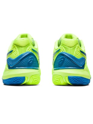 Ženski tenis copati ASICS Gel Resolution 9 Hazard Green - CLAY