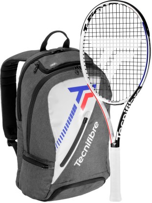 Tenis komplet Tecnifibre: lopar T-Fight 255 RSX in nahrbtnik Icon