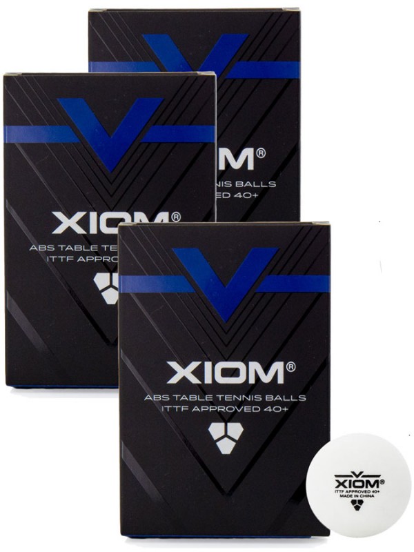 Žogice za namizni tenis Xiom V ITTF Seam  *** - 3pack (18 žogic)