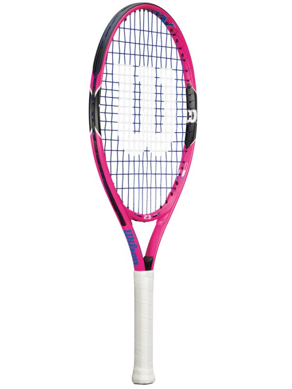 Otroški teniški lopar Wilson Burn Pink 23