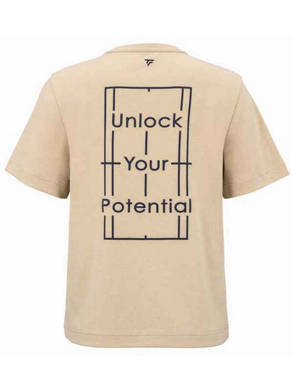 Tecnifibre ženska majica Graphic Tee Sand 2026