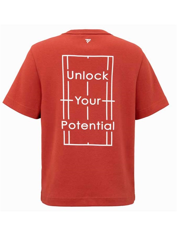 Tecnifibre ženska majica Graphic Tee Terracotta 2026