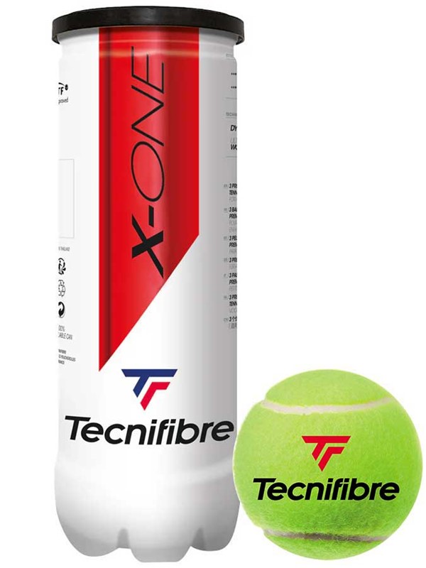 Karton Tenis žogic Tecnifibre X-One 3 balls - 108 žog
