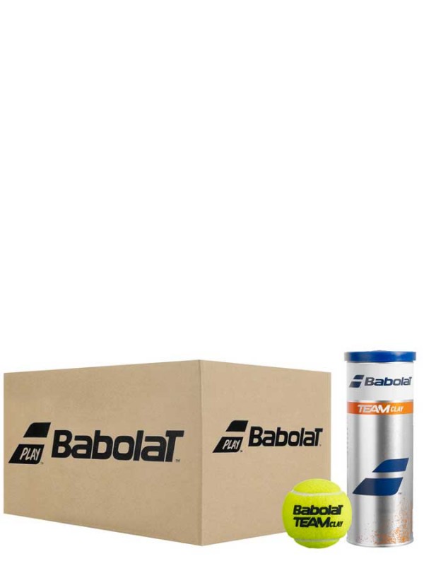 Karton 30 x Tenis žogice Babolat Team Clay
