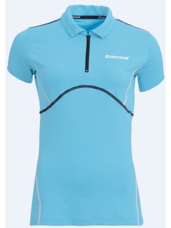 Babolat ženska majica Polo Match Perf svetlo modra