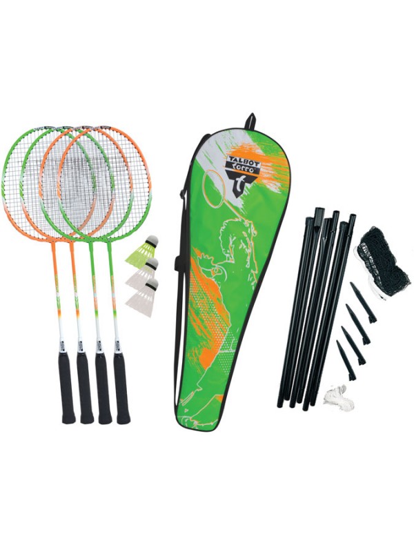 Badminton komplet Talbot Torro 4 Attacker set PLUS