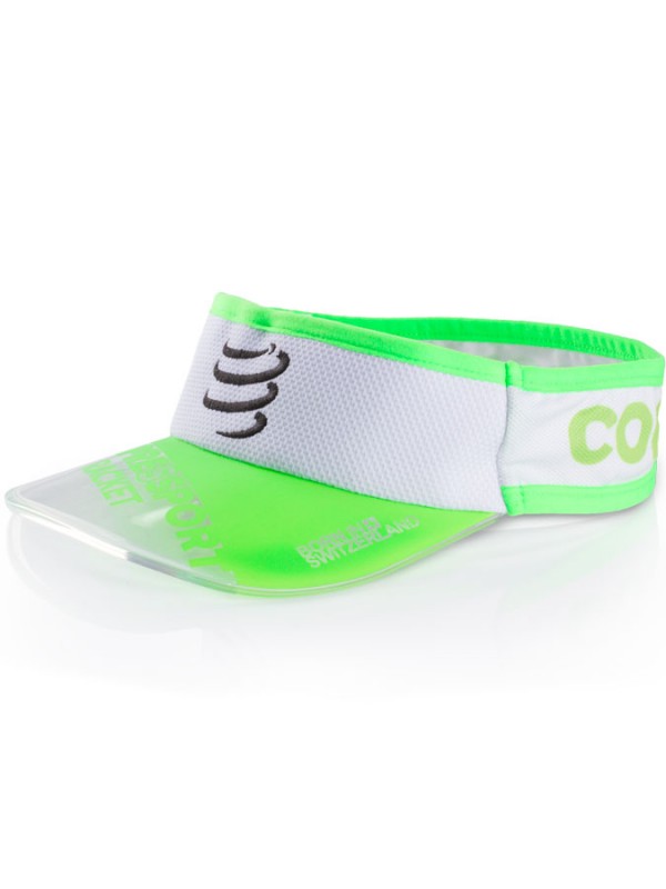 Compressport vizor - beli