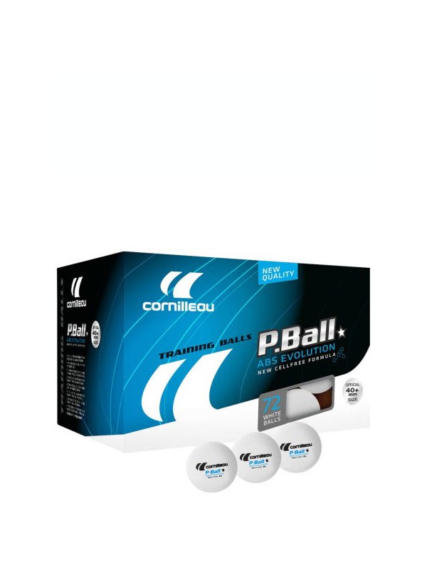 Plastične žogice Cornilleau P-BALL ABS Evolution x72 