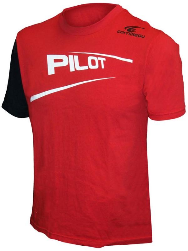 Cornilleau majica Pilot Rdeča