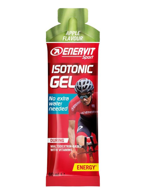 ENERVIT Sport ISOTONIC GEL jabolko, 60 ml