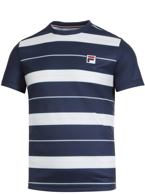 Fila Majica T-shirt Julian modro/bela