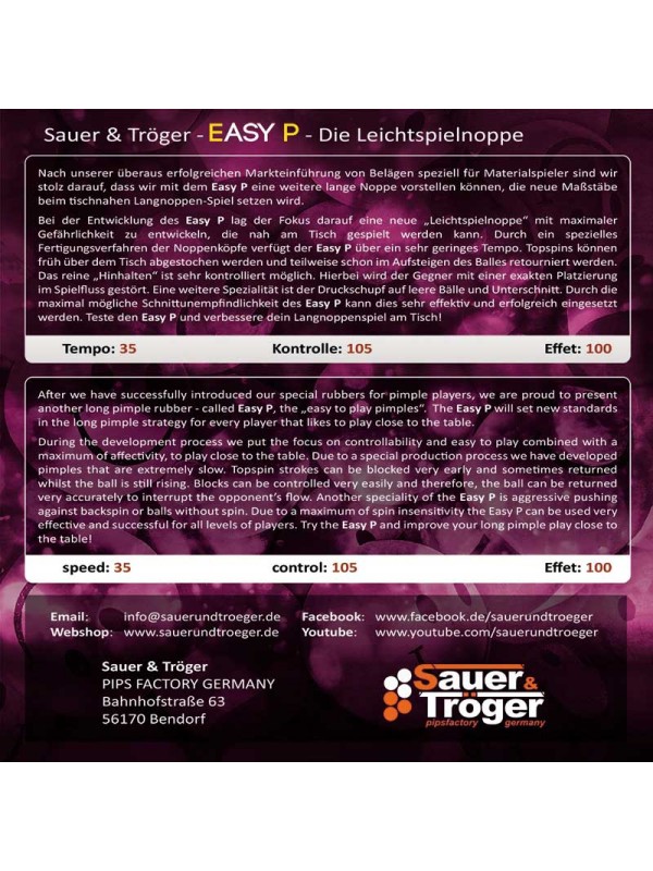 Guma Sauer&Troger Easy P