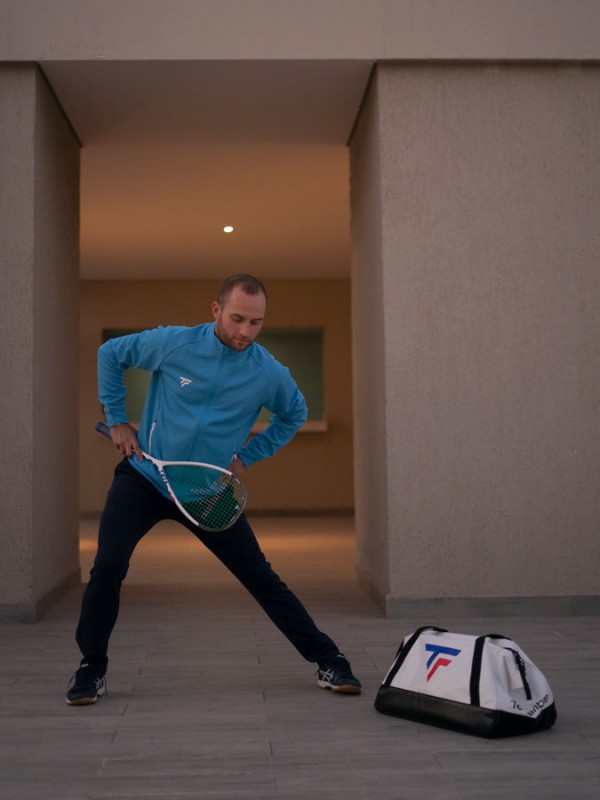 Tecnifibre jakna Team Azur na zadrgo