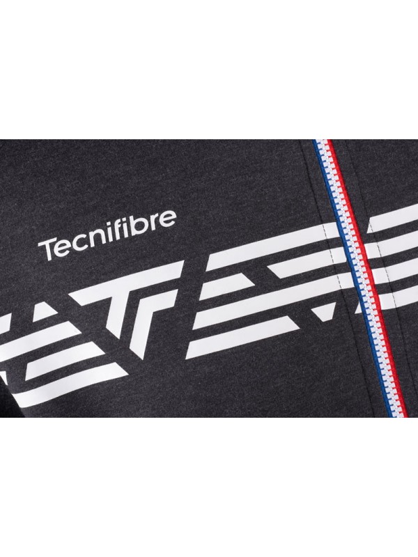 Tecnifibre jakna Knit Black Heather na zadrgo