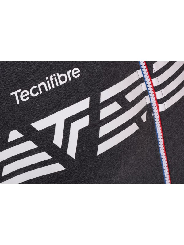 Tecnifibre jakna Knit Black Heather na zadrgo