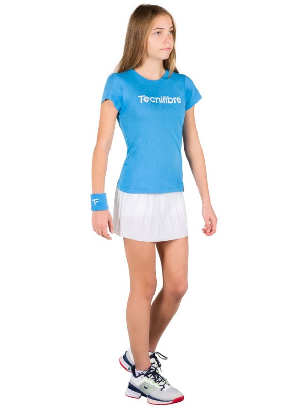 Tecnifibre ženska majica team Cotton Tee Azur