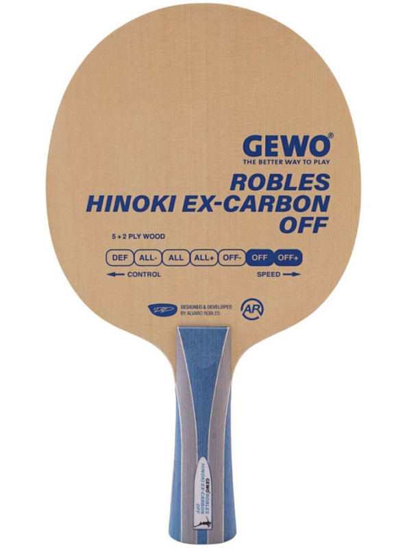 Leseni del GEWO Robles Hinoki Ex-Carbon OFF