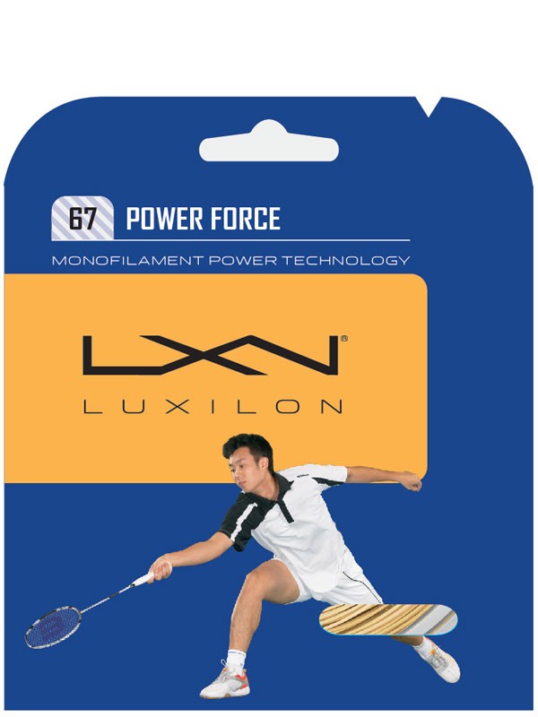 Badminton struna Luxilon Power force 67