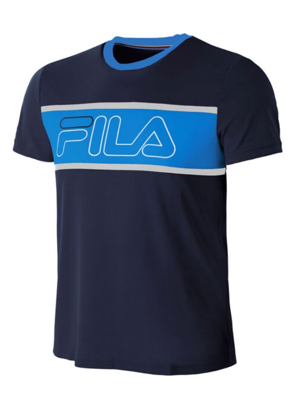 Fila Majica T-shirt Connor peacoat modra