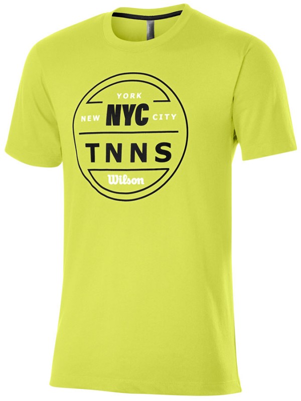 Majica Wilson NYC TNNS Tech tee safety yellow