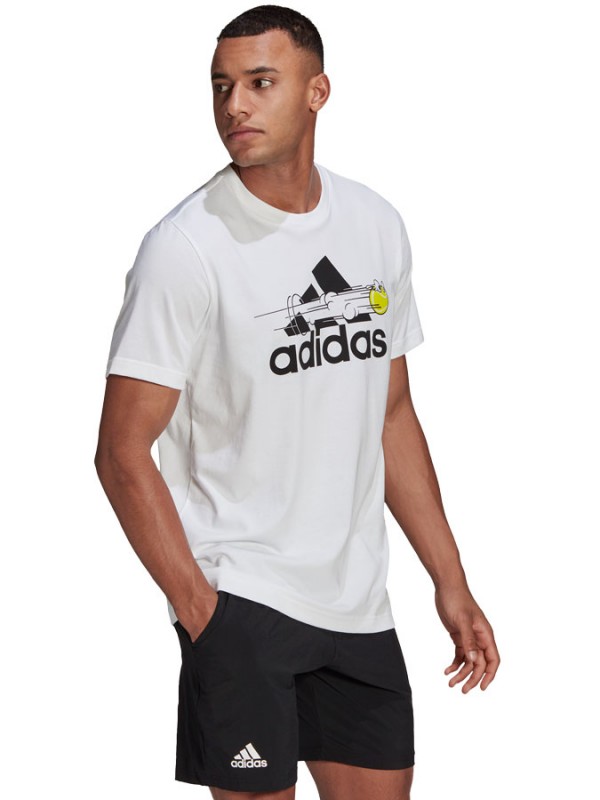Adidas majica Tennis Category White