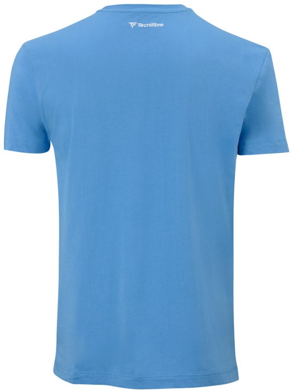 Tecnifibre majica team Cotton Tee Azur