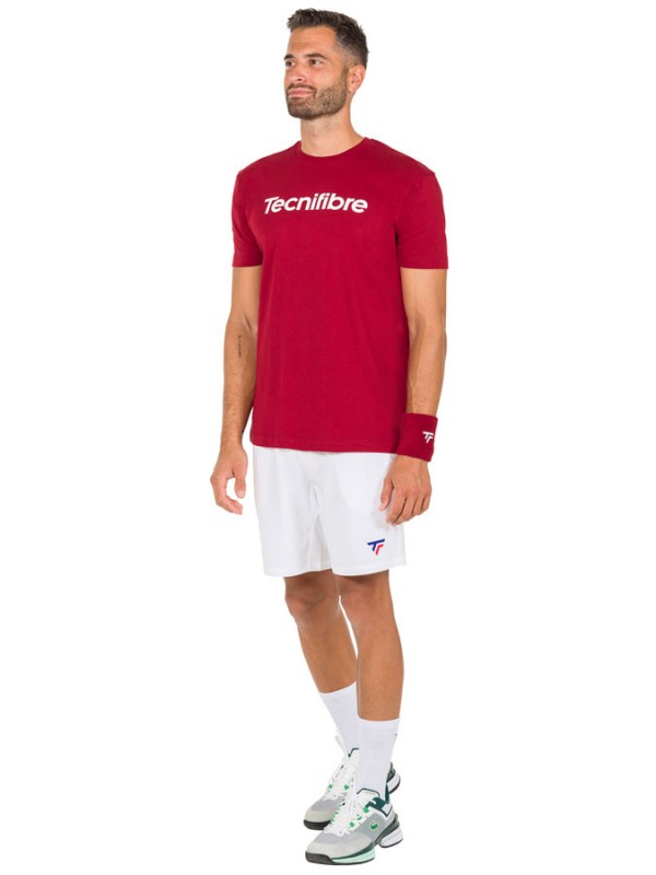 Tecnifibre majica team Cotton Tee Cardinal