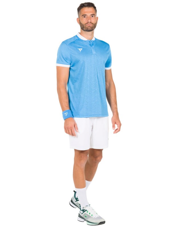 Tecnifibre team mesh polo majica Azur