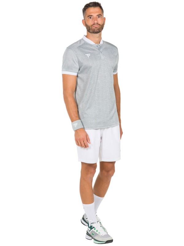 Tecnifibre team mesh polo majica Silver