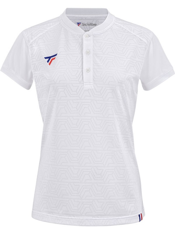 Tecnifibre team mesh polo ženska majica White