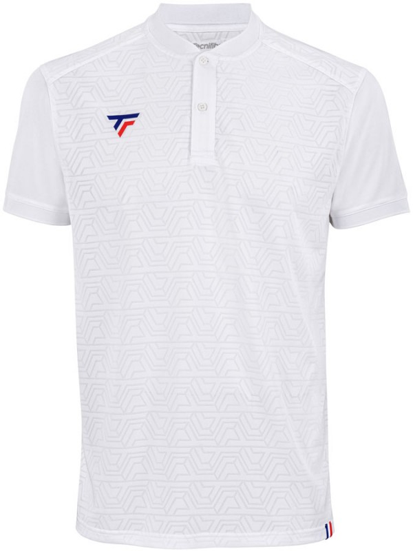 Tecnifibre team mesh polo majica White