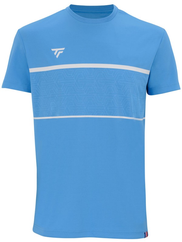 Tecnifibre majica Team Tech tee Azur