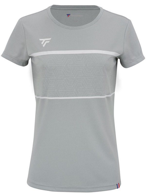 Tecnifibre ženska majica Team Tech tee Silver