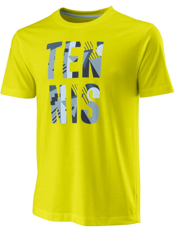 Majica Wilson Stacked tennis Tech tee