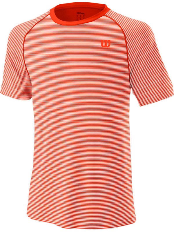 Wilson majica Training crew Tangerine